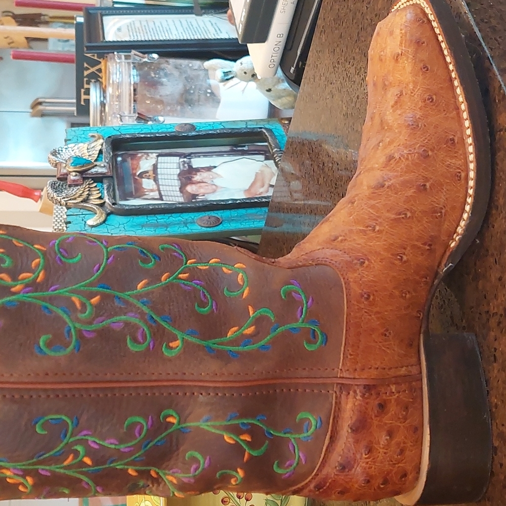 Woman's Cowboy Boots - Picture 4 of 8